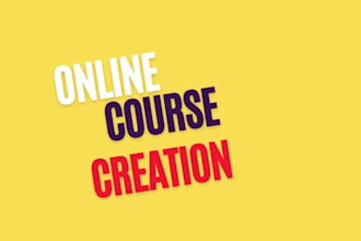 create engaging online course content, teachable courses, video lessons, ebook