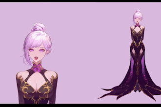 live2d vtuber model,rigging, cyberpunk,pngtuber,fursona,funko,nsfw,vrc,portrait