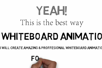 create eye catching whiteboard Video