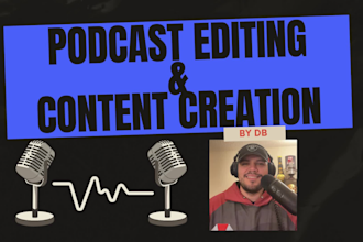 edit your podcast or create reels and shorts for socials