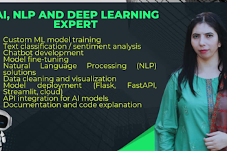 create powerful nlp, ml, and deep learning solutions for your data