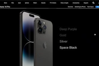 design the stunning parallax landing page with smooth scrolling