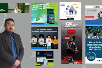 create animated HTML5 google banner display ads for adwords