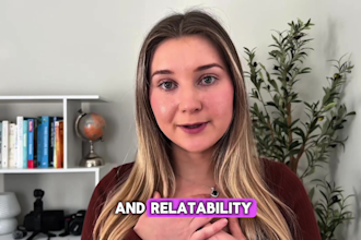 create a female spokesperson ugc video and dropshipping ads