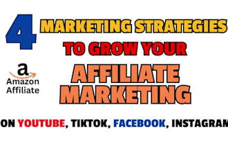 setup your youtube, tiktok, instagram and facebook for affiliate marketing