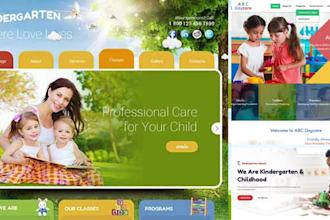 design a charming squarespace website daycare or preschool redesign squarespace