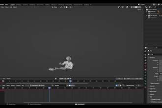 do 3d character animation in blender for unreal and unity