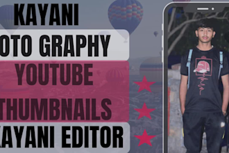 design eye catching youtube vlog thumbnails