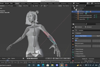 highly do vrchat rig 2d, 3d live avatar, furry, model, vr character, nsfw