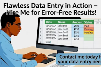 do data entry work