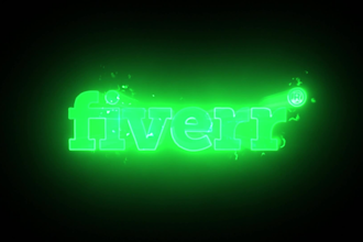 create 4k lightning logo intro animation