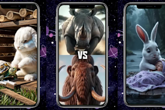 do viral ai animal fusion videos for youtube short tiktok instagram reels