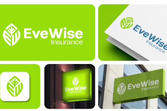do brand logo design, full branding kit and business brand identity