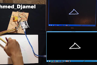 make a pen scan using arduino and processing for you