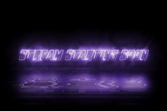 make a set of custom animated overlays for your stream