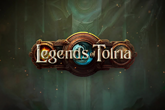 design epic logo for mmorpg, fantasy style games