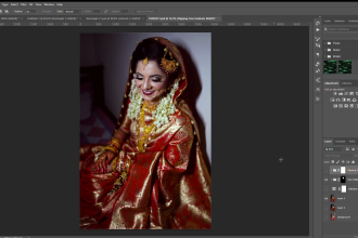 do editing headshots retouching in photoshop