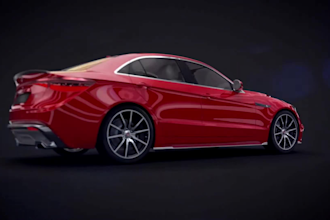 custom 3d car chase animation 3d car model cinematic cgi vfx mechanical design