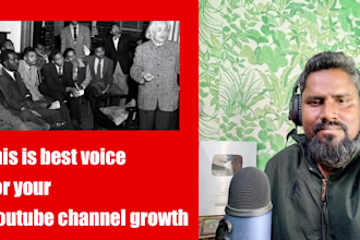 do a great hindi ,urdu voice over for facts videos