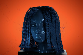 do a professional 3d music visualizer