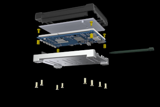 do custom 3d modeling, stl file design, and product animation rendering