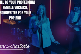 be your female singer female vocals gospel singer female rapper
