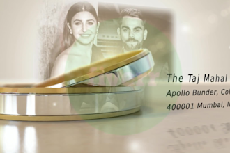 wedding invitation video less then 12 hours