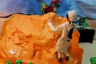 create claymation stop motion puppet animation video clay character