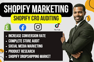 shopify cro virtual assistant droshipping cro audit shopify audit