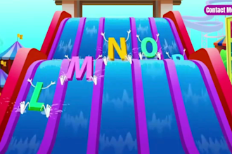 make 2d kids learning videos, kids animation, kids, video