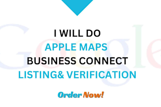 create a verified apple maps listing business connect yahoo bing listing