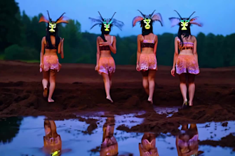 create trippy psychedelic ai music videos in 4k