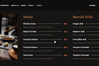 build wordpress sites for restaurants using tasty, mobile first design
