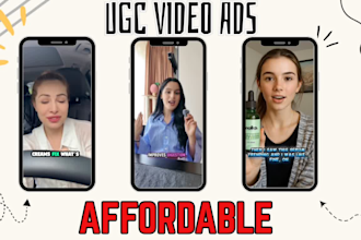 create high converting ai ugc ads for tiktok,apps,services