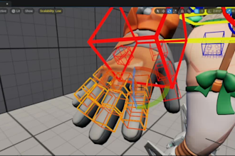 create a character control rig in unreal engine 5