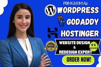 design godaddy website wordpress website redesign godaddy hostinger expert ionos