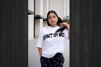 design realistic streetwear clothing mockup for your hoodies, tshirt, sweatshirt