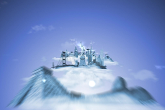 make world travel logo animation