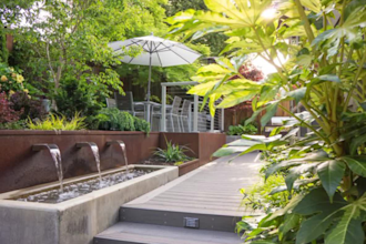 design landscape, garden or outdoor environment, 3d modeling