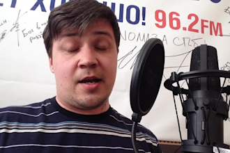 professionally voice your text in russian