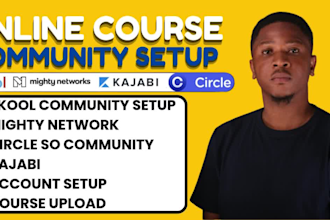 setup skool online community circle so mighty network kajabi website skool setup