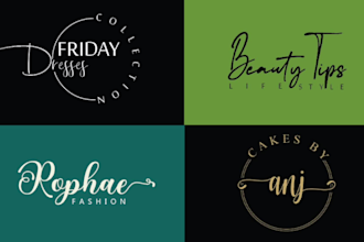 design luxury fashion, photography, jewellery signature logo
