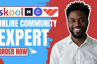 setup skool credit repair online community circle so mighty networks whop course