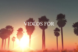 do creative video editing professionally
