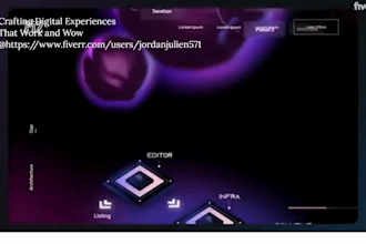 interactive 3d animated wordpress website design shopify 3d spline threejs gsap