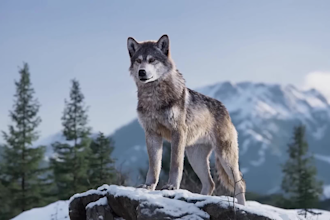 do realistic 3d animal animation, cgi animal model and rig vfx animal for film