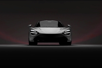 3d model of mclaren 720s,control rig, automotive animation,8k render,3ds max