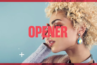 create youtube intro and outro video or logo animation
