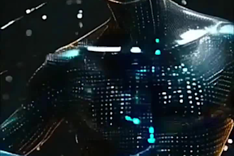 do a 3d holograms video, holograms 3d animation, holographic, holograms design