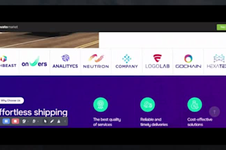 build logistics, trucking, freight, dispatch, cargo, and moving company website